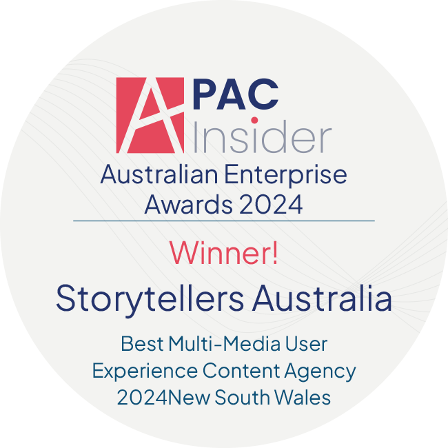 PAC Winners - Storytellers Australia